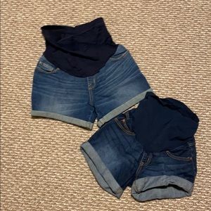 Maternity shorts sz xs/s